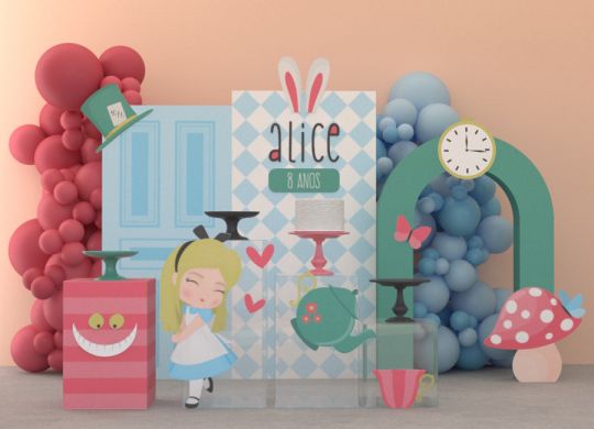 KIT DIGITAL ALICE NO PAÍS DAS MARAVILHAS